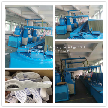 LD-905 Two Color and Two Density Safety Shoe and Outsole Injection Machine photo-5