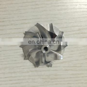 CT12 39.05/58.03mm 5+5 blades BILLET/Milling/alumunim 2618 Turbocharger Billet compressor wheel