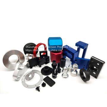Small order cnc machined milling colorful anodized aluminium parts