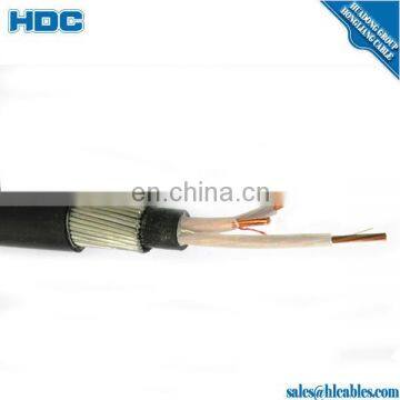 Low voltage Cu/Al Core xlpe/pvc Insulated swa power cable