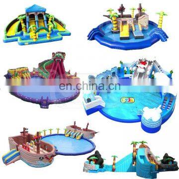 tropical china commercial inflatable water park for sale