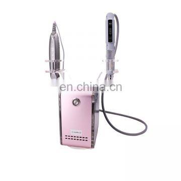Portable Skin Rejuvenation Microneedl Ewater Noninvasive Wrinkle Removal Beauty Machine Meso Therapy Gun photo-2