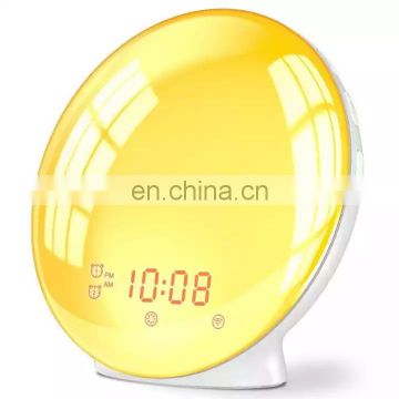 Amazons top selling product colorful music atmosphere alarm clock