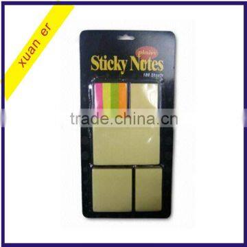 Factory direct different letter shaped sticky notes made in china