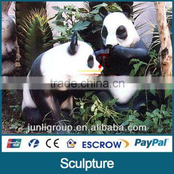 JLSA-J-0008 Artificial life size animal statues for theme park