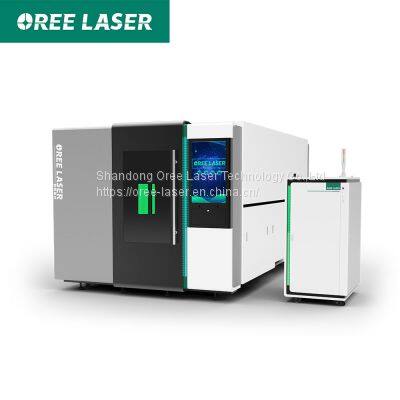 High power fiber laser cutting machine