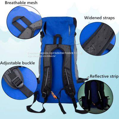 Motorcycle Wholesale Safety Extra Pockets Adjustable Travel Pet Carrier Backpack photo-3