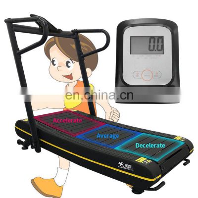 new home use folding curve treadmill fitness factory directly self powered without motor manual gym treadmill best price OEM