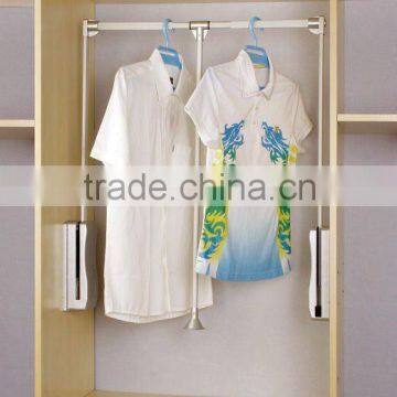 wardrobe accessories multifunction lifting cloth rack set