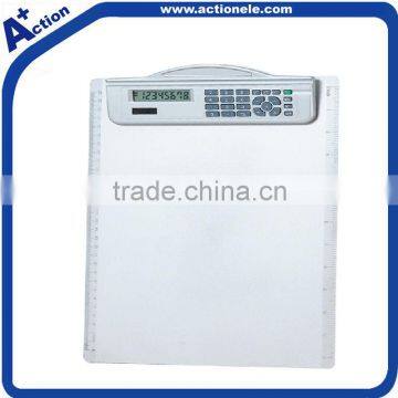 Promotional clipboard with calculator
