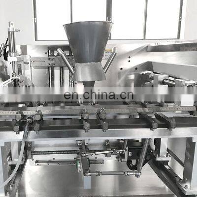 KV Automatic Pillow Type Premade Bag Doypack Cocoa Milk Powder Washing Powder Spice Packing Machine photo-2