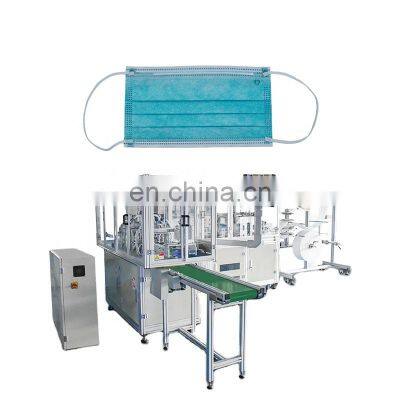 Fast Delivery Automatic 3ply Disposable Medical Surgical Mask Making Machine Manufacturer