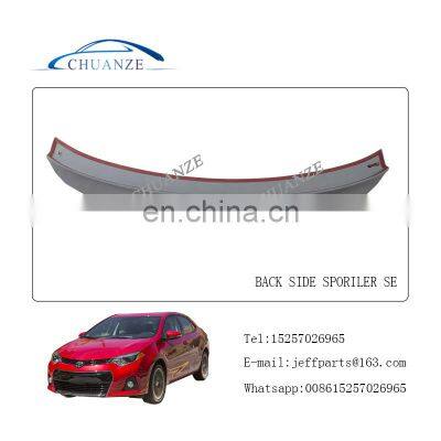BODY KITS FOR COROLLA 2014 USA SE FRONT BUMPER SPOILER REAR SPOILER HOTE SALE GOOD QUALITY photo-4