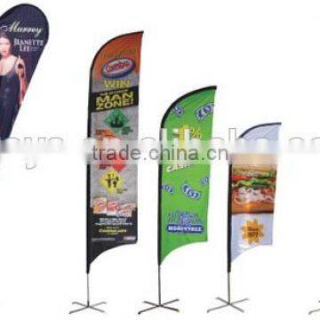 Wholesale Advertising Beach Flag For Promotion
