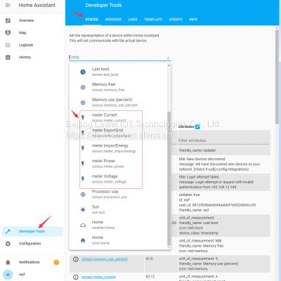 Integrate with HomeAssistant