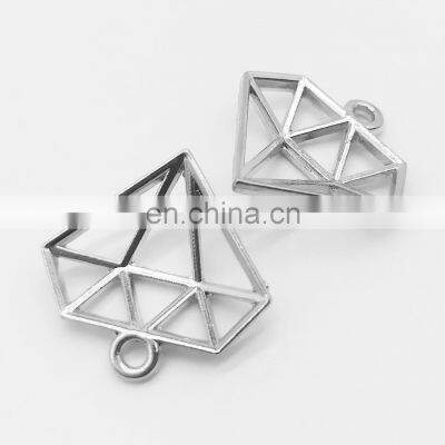 Zinc Alloy Metal Making Accessories Metal Alphabet Circular Tree Charm Pendant Jewelry photo-3