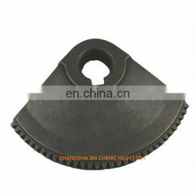 PC-6 excavator throttle motor sector gear