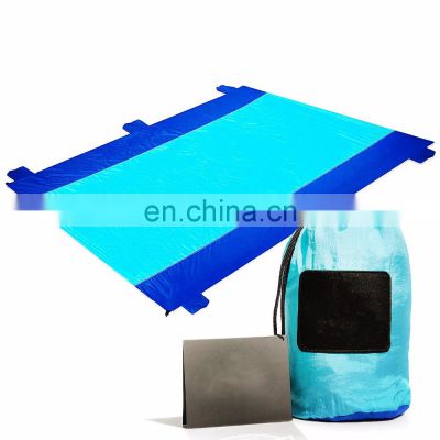 2021's best selling outdoor parachute cloth nylon beach mat ultra light picnic mat wholesale can be customized