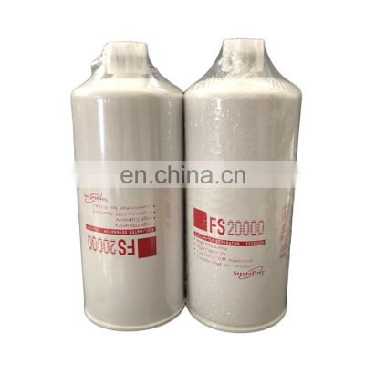 High Performance Factory Price Diesel Excavator Engine Parts 3966406 Fuel Water Separator Filters FS20000