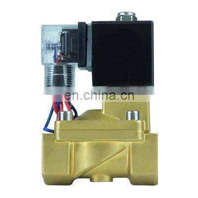 12v 3inch AC DC copper coil 24v 220v air steam thread bsp brass pilot solenoid valve mini for water