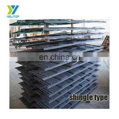 Stone coated black roof metal /zinc roofing/sand coated roof decoration for africa