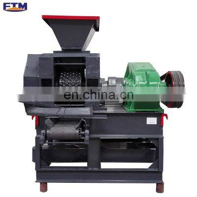 5-10 tph hyd roller type ore powder briquetting machine coal slag briquette extruder