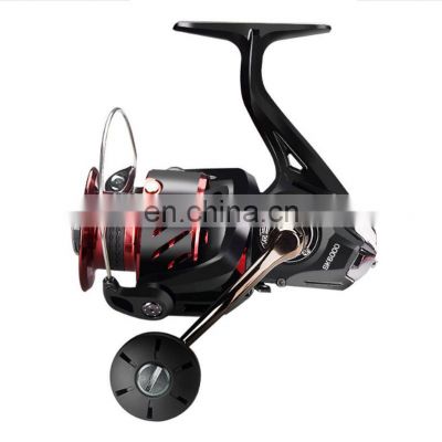 2021 Metal Spool Salt Water Fishing Stainless Steel Driver Gear Metal Spinning  Reel