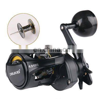 Carbon Shell Drum Reel High Speed 6.3:1 MAX Drag 16KG Saltwater  Drag Reel