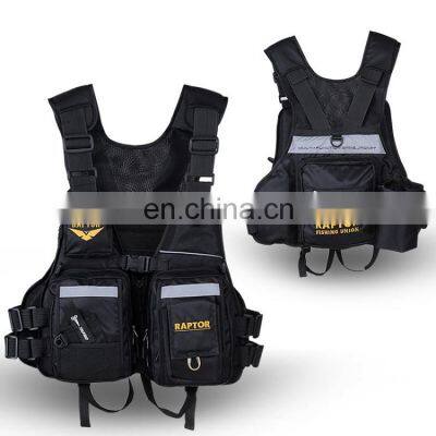 ROBBEN Multifunctional Floating Vest for Fishing Multi-pocket Design Rock Fishing Life Jacket photo-2