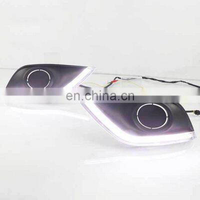 Car Accessories Front Bumper Fog Lights DRL Led for Nisaan Sunny /Versa/Almera 2014 photo-3