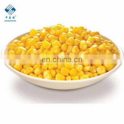 New Crop Variety 903 Jinfei Huazhen Super Sweet IQF Frozen Sweet Corn Kernels