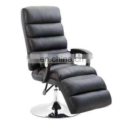 leisure comfortable boss CEO ergonomic relax reclining swivel office gaming chair with footrest locking wheels