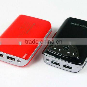 Newest !8400mAh High Capacity Power Bank for mobile phone and pad
