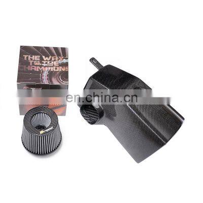 Perfect Fitment Aerodynamic Dry Carbon Fiber Air Engine Intake Kit For ALFA Stelvio 2.0T