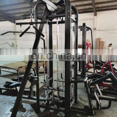 Commercial Gym Fitness Equipment Pulldown ASJ-DS043 Multi Functional Machine With Pull Down & Row Back photo-5