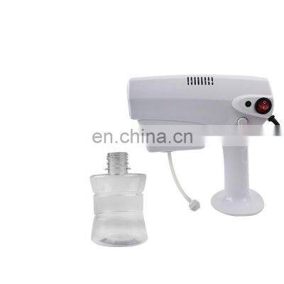Professional Blue LED Light Alcohol Sterilizer Mist Spray Gun Electric Hair Nano Spray Gun photo-4