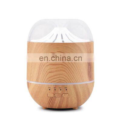 Hot Sale Home Rechargeable Ultrasonic Purifier Wooden humidifier