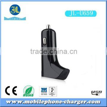 Colorful Portable and Automatic Gun Design 12v-24v Dual Port Car Charger Selling in photo-4