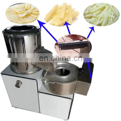 Sweet Potato Slicer/Potato Chips Cleaning And Cutting Machine