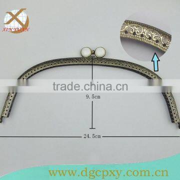 Metal Frame for Big Bags With Coins Gems