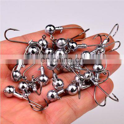 New 1g 1.5g 2g 2.5g 3.5g 5g 7g 10g 14g 20g 30g Fishing Hook Lead Jig Lure Hard Baits Soft Worm Fishing Hooks photo-5
