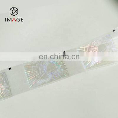 Shiny Custom Transparent Hologram Patch Overlay for ID Card Security photo-3