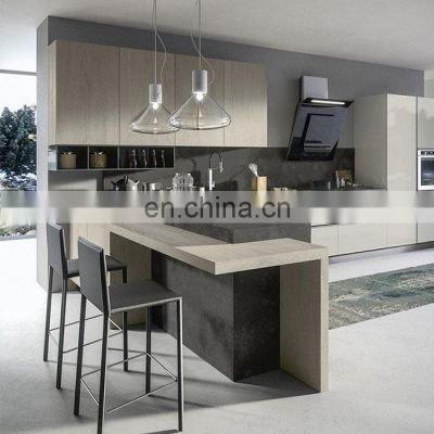 modern 3d wooden kitchen cabinet door design best plywood grey kitchen cabinets