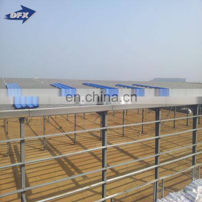 2022 Prefab New Custom Sheet Metal Galvanized Warehouse Heavy Steel Structure Building Fabrication With Good Quality photo-5