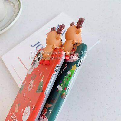 Wholsale Soft Smartphone Cover IMD Merry Christmas Phone Cases For IPhone photo-2