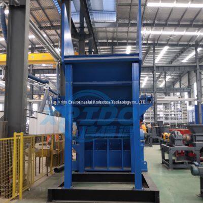 Hammer mill crusher machine for scrap metal recycling / scrap metal recycling machine