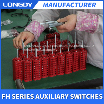 Circuit Breaker Auxiliary Switch Switchgear Sterling Silver Contacts photo-3