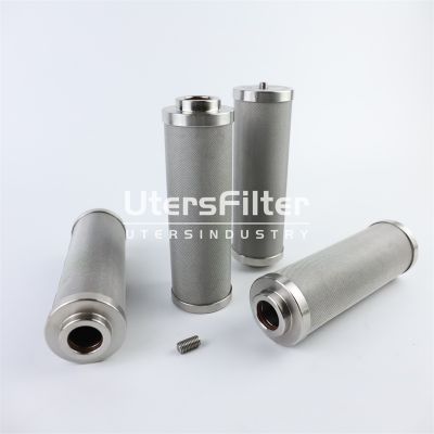 INR-S-00085-BAS-GF3-V UTERS interchange INDUFIL SS hydraulic oil filter element