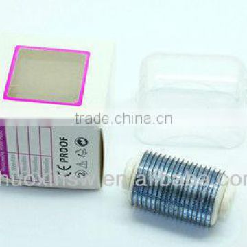 Changeable needle head for 1080 needling derma roller