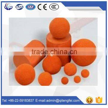 FM/UL Certification 4 Inch Rubber Concrete Delivery Hose Clean Out Ball